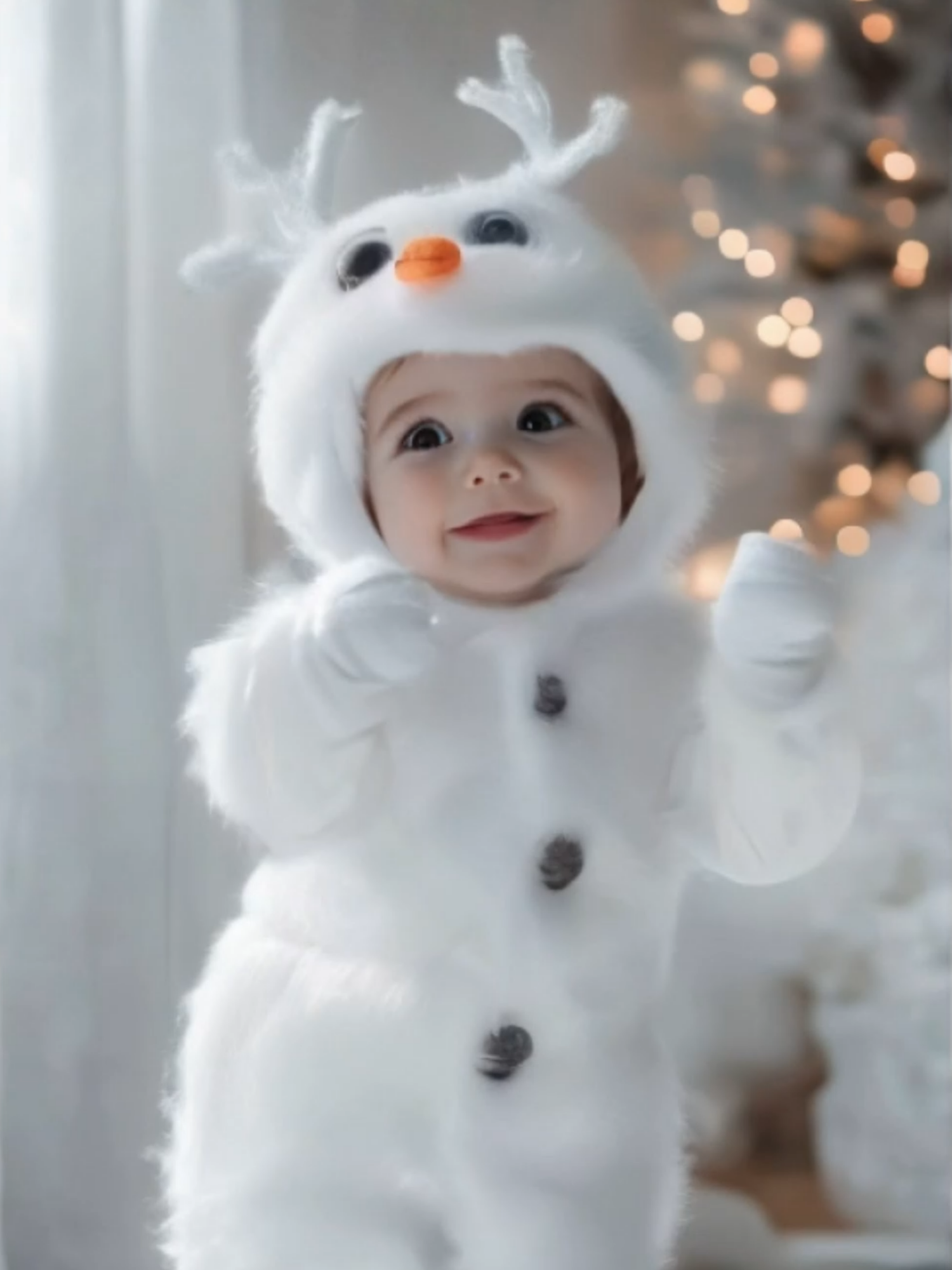 Snowman baby dancing with the Jingle Bells song #baby #jinglebells #christmas #jinglebellschallenge #christmas2024 #babydance #cutebaby #funnydance #funnybaby #lovebaby #fyp #foryour #forkids #kidsdancetv