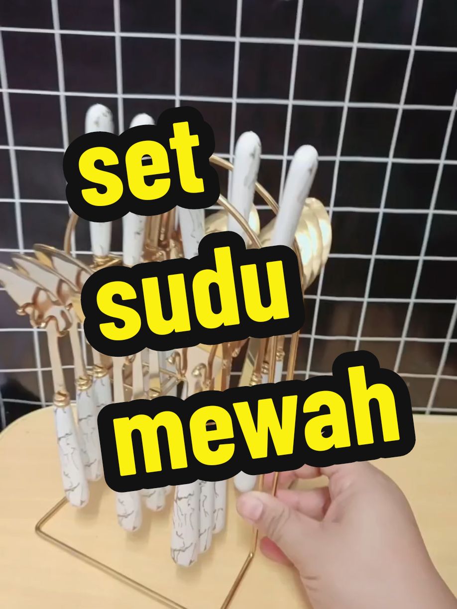 Replying to @liefiza_ alhamdulillah terima kasih awk..   #sudustainlesssteel #sudu #garfu #sudumurah #spoon #cutlery #cutleryset #setsudu #sudugarfu #setsudumurah #setsuduviral 