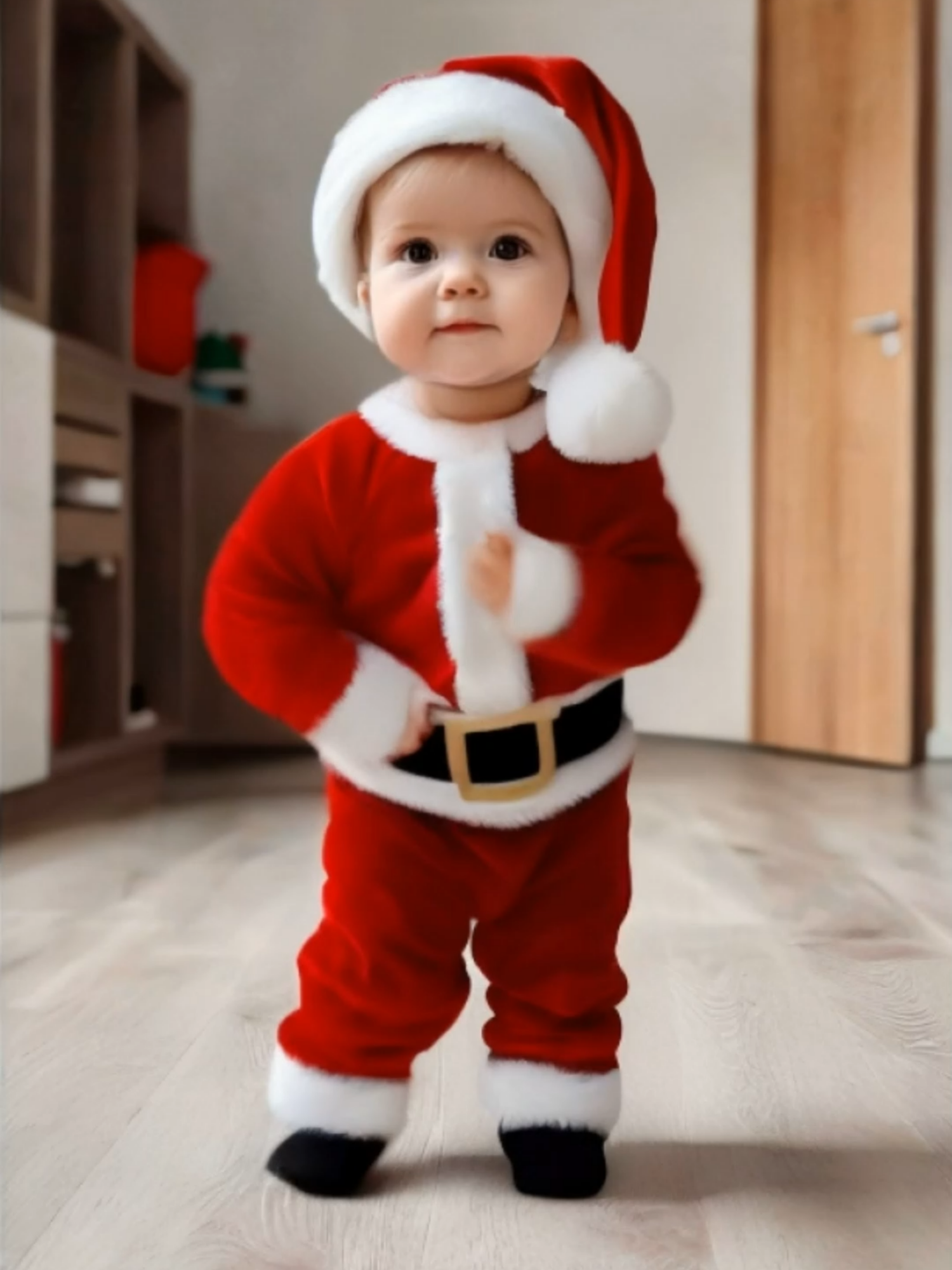 I wanna wish you a Merry Christmas from the bottom of my heart #feliznavidad #feliznavidadchallenge #baby #babychristmas #cutebaby #babydance #christmas2024 #christmasdance #lovebaby #fyp #foryour #kidsdancetv