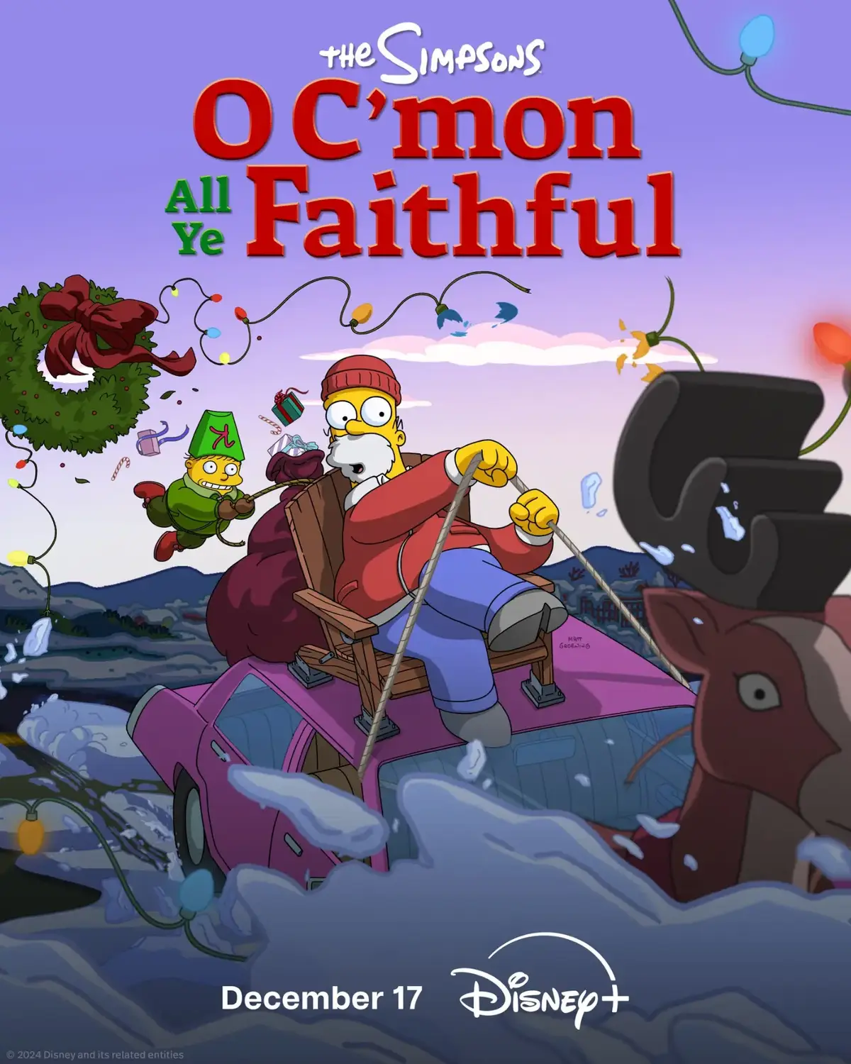 The Simpsons Christmas special was very good episode only on Disney plus New episode of the Simpsons is tonight at 8PM et on Fox next day on Hulu season 36 episode 10 