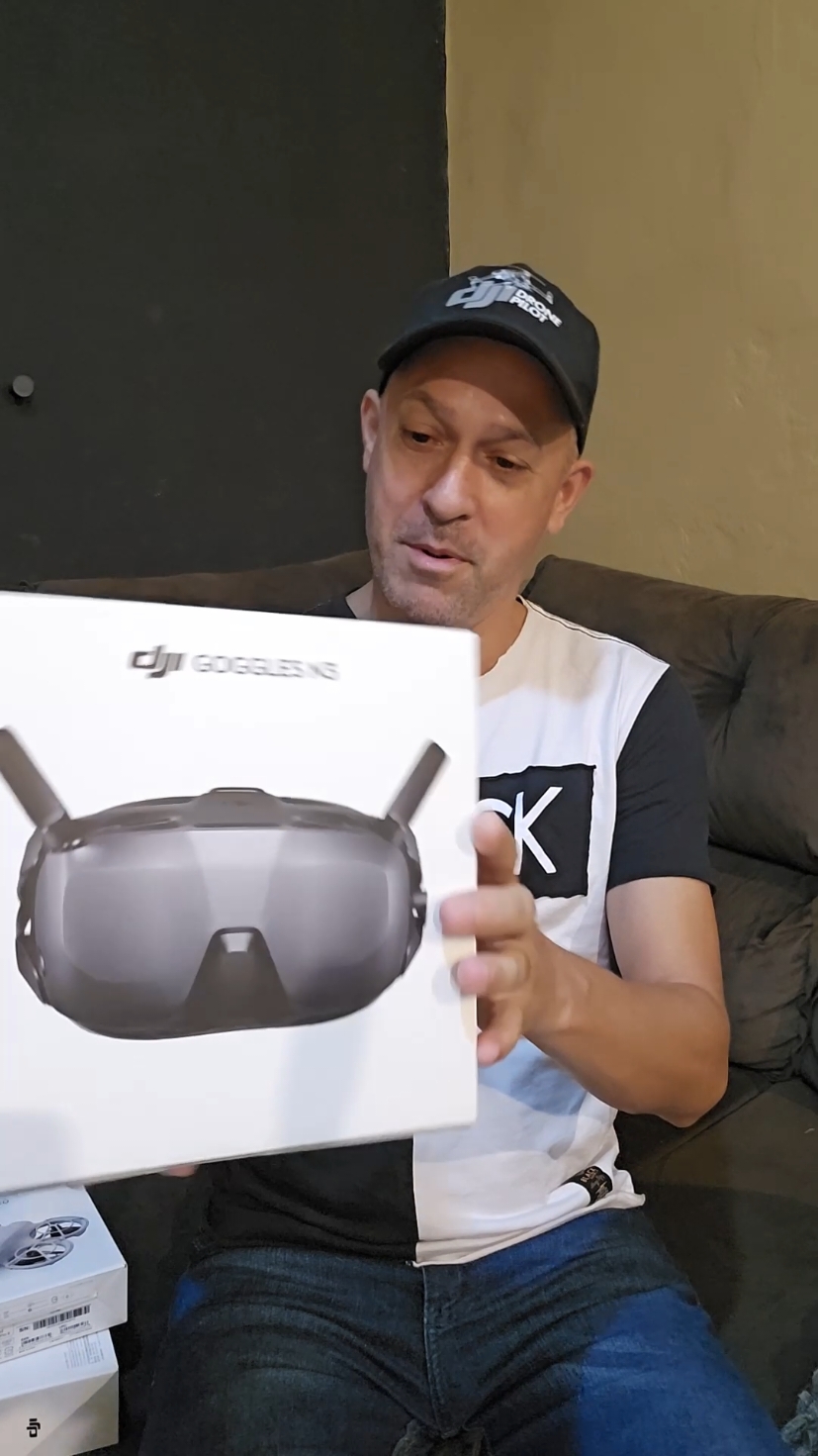 Umboxing do Óculos de FPV Goggles N3 comprado da Cinha pelo Aliexpress. Comprei pela loja Dji AerFly Tech Store #dronewo #googlesn3 #gogglesn3 #n3 #djineo 