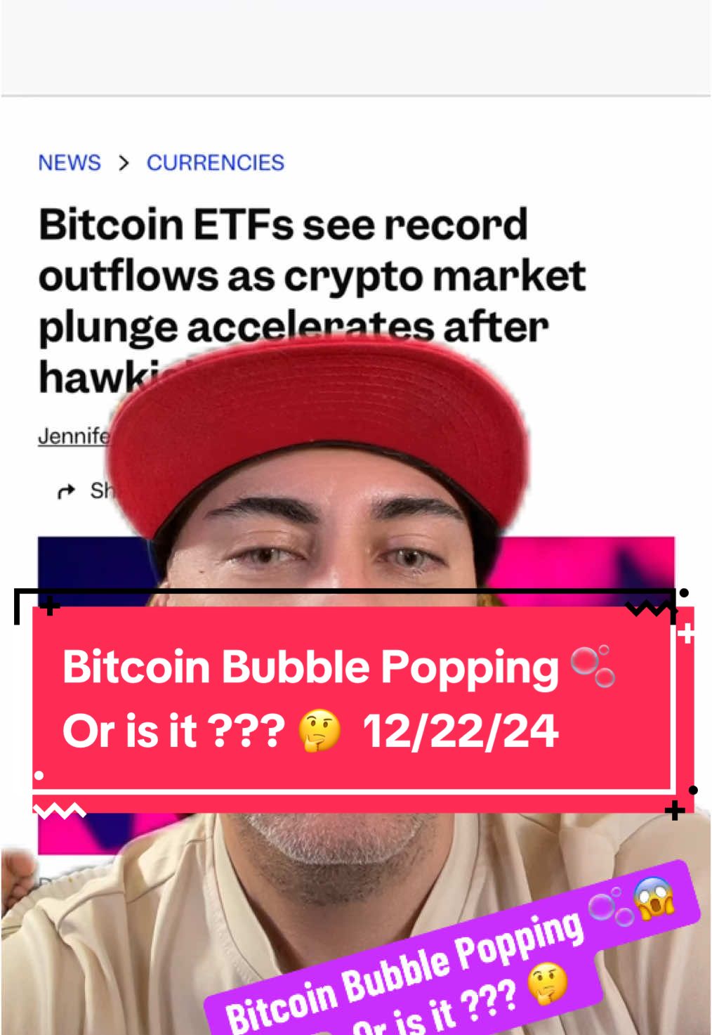 Bitcoin Bubble Popping 🫧😱 Or is it ??? 🤔  #greenscreen #mcmuffin971 #mcmuffintoptrades #notfinancialadvice #letstalkaboutit #stockmarket #marketupdate #marketrecap #stockmarketnews #watchlist#spy#stockmarketcrash #📉 #bullmarket #📈 #🚀 #🤑 #dontdodumb💩 #loveyoubye #spy #vix #nvda #bitcoin #stockmcmuffins #watchlist #stockstobuy #stockstowatch #crypto #bubble #xrp #eth 