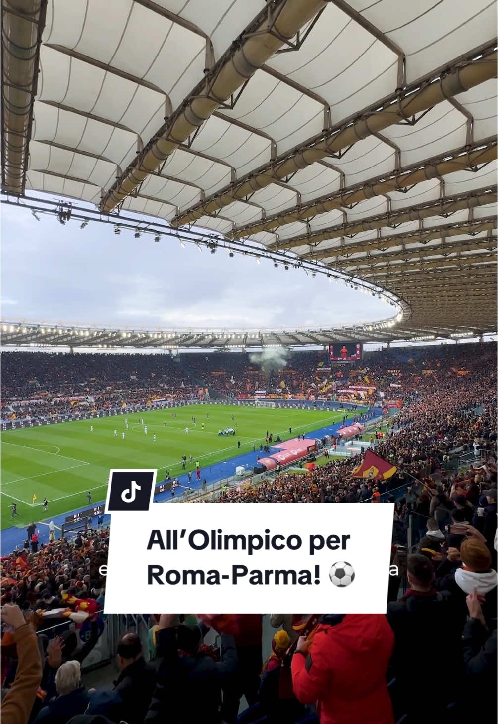 Previsione corretta! 👌 Con l’Oratorio Borgo Ragazzi Don Bosco per Roma-Parma! #SerieA 