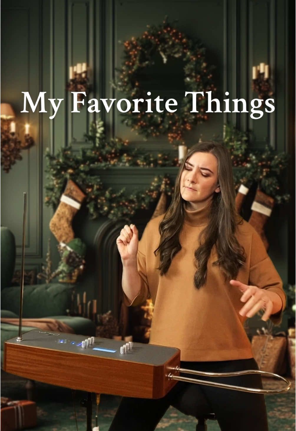 While 'My Favorite Things' isn’t explicitly a holiday song, I’ve always felt like it is the perfect soundtrack to this cozy, reflective time—there’s just something about this nostalgic tune that captures the magic of the season ❄️ Hoping my rendition brings a little warmth to your winter! #theremin #xmas #christmas #myfavoritethings #thesoundofmagic #holidays #christmasmusic 