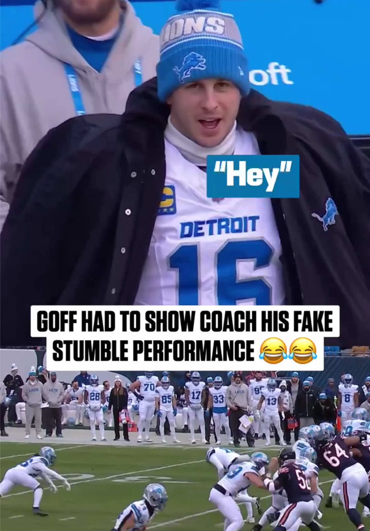 jared was so proud #jaredgoff #detroitlions #nfl 