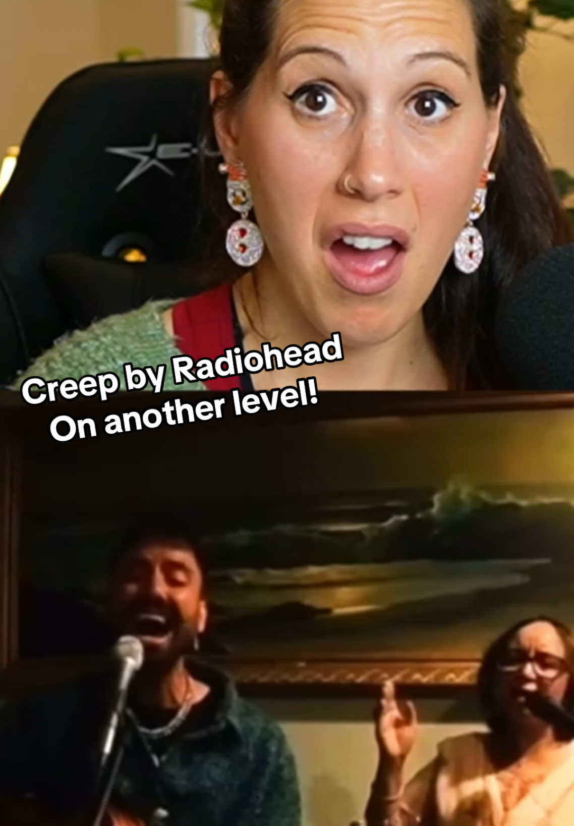 @Avie Sheck took #creep by @Radiohead to another level here #reaction