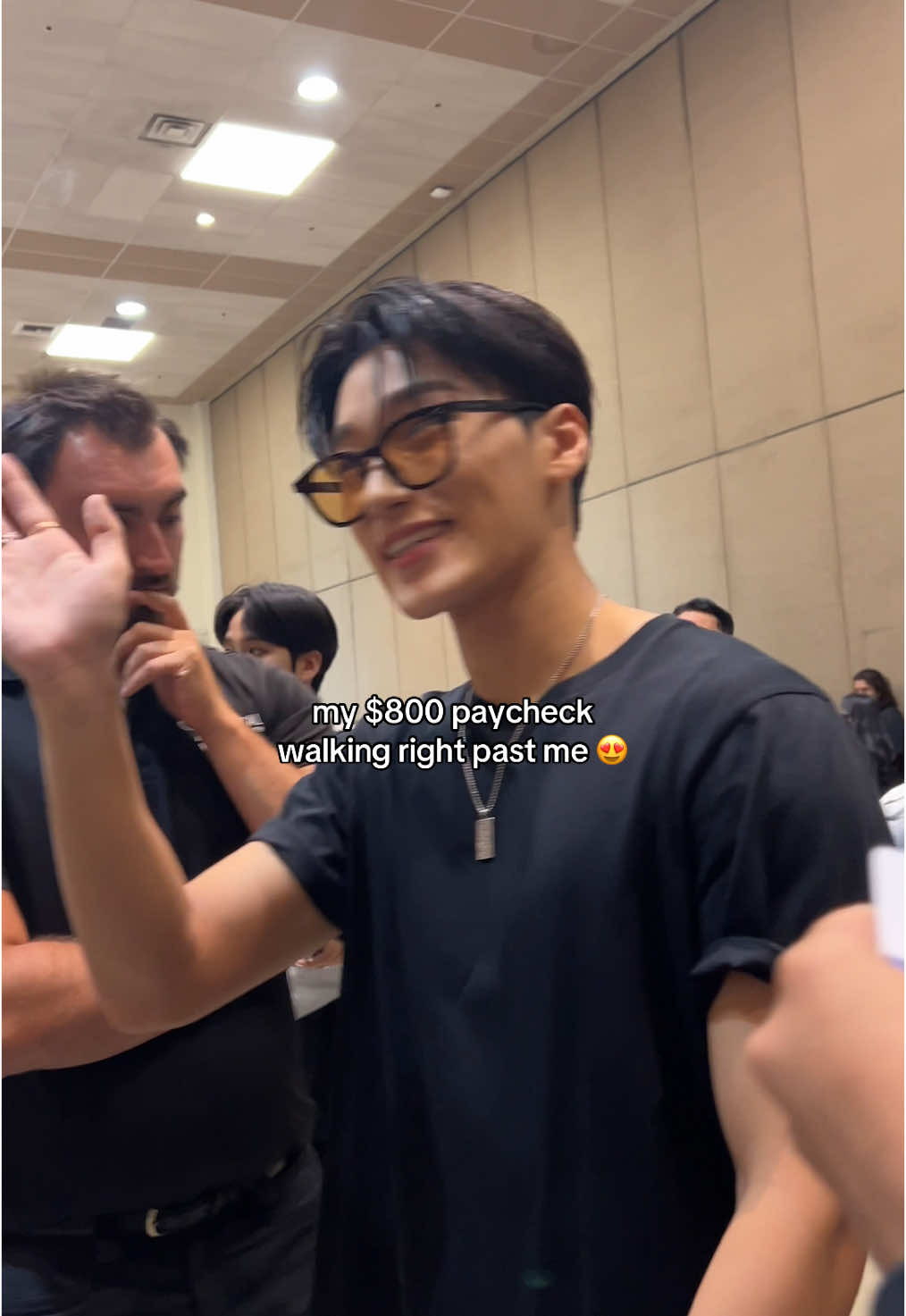 Talked to everyone but my own bias 🙃 but WOULD DO AGAIN 😝 @ATEEZ_Official  #ateez #ATINY #에이티즈 #san #choisan #산 #towardsthelight #sendoff #fanmeet #kq #kpop #idol #concert #tour #fyp 