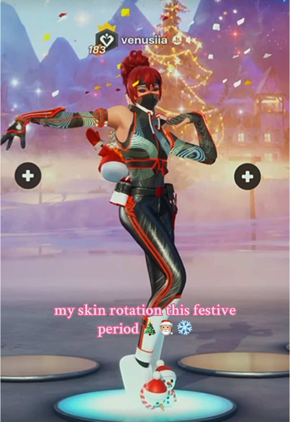 How adorable is red hope with the slippers 🥹😭🫶🏼 #fortnite #fortnitechapter6 #fortnitewinterfest #fortniteskins #winterfest 