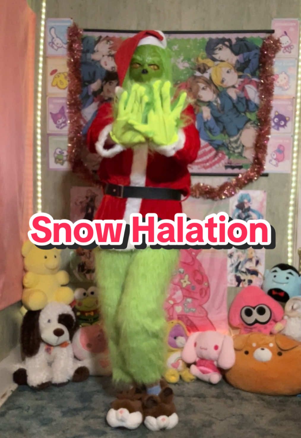 I have heard your woes and requests and present to you your favorite winter song. Also updated our setup a bit. Be on the lookout for more covers. You are obligated to watch them, I am the best dancer ever  of course.  #grinchdoesjpop #jpop #dance #dancecover #snowhalation #lovelive #loveliveschoolidolproject #muselovelive #lovelivedance #snowhalationdance #japanesepop #musedance #odorite #odottemita #otaku #fyp #fypシ #fypシ゚viral #fypage #jpopcover #grinch #grinchmas #grinchtiktok #grinchtok #grinchchallenge #grinchstolechristmas #踊り手 #踊ってみた 