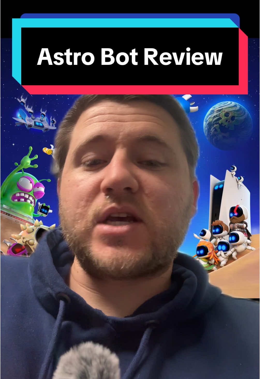 Astro Bot is a 9/10 and is one of the best games I have played all year 🎮🤖 #greenscreen #astrobot #GOTY #platformer #playstation 