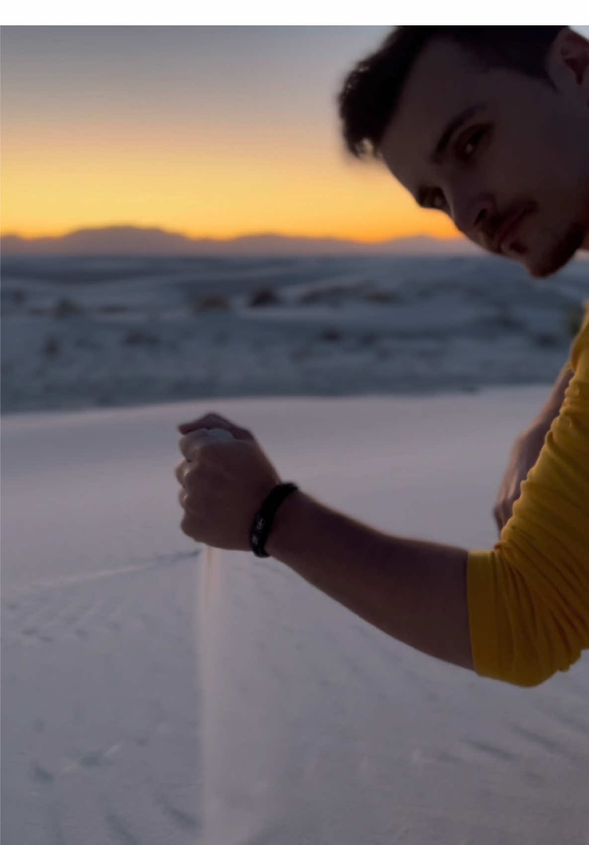 THE MOST WHITEST DESERT #ive #seen #explore #newmexico #whitesand #nature #travel #fy #desert #sand