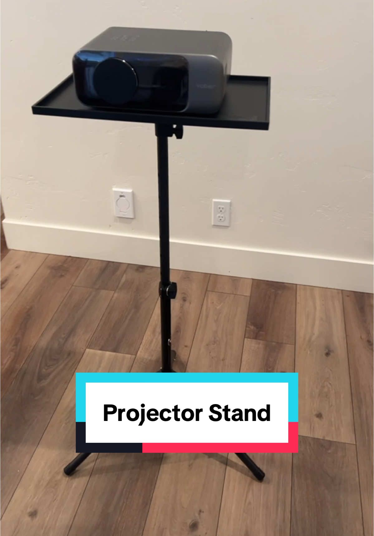 We needed something tonput our projector on for the longest time. This projector stand has made movie night so enjoyable!  #projector #projectorstand #movienights #movies 