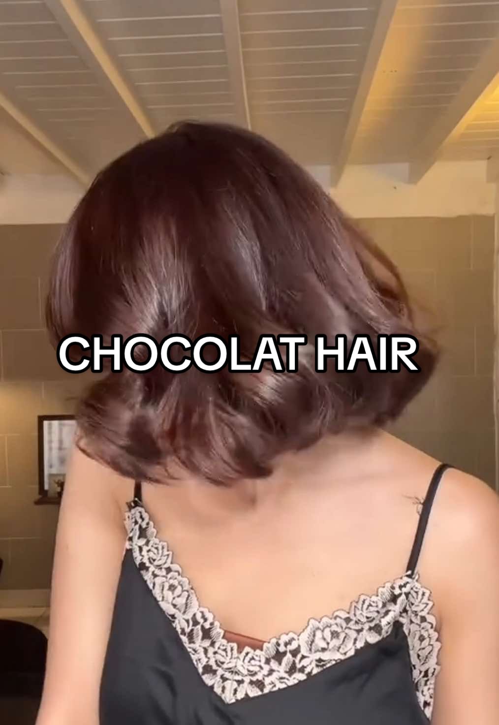 Cabello chocolate caoba 676 de Garnier ! #Cabello #Hair #cabellochocolate #ChocolatHair #CabelloCorto  #CorIntensa #Garnier #Hair #CorIntensaForMeArg @For_Me 