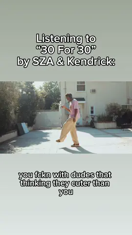 OH! #relatable #sza #kendricklamar 