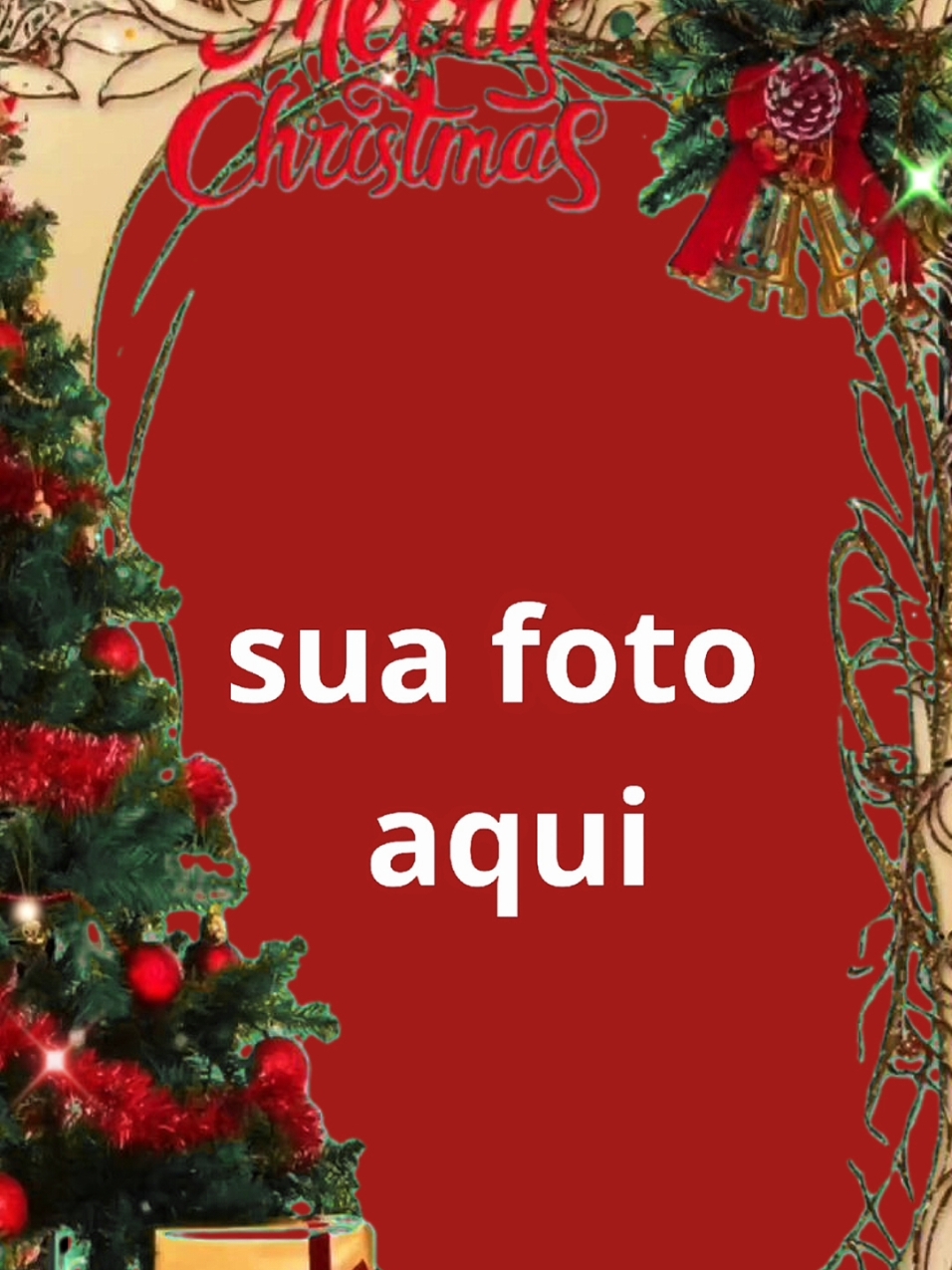 Montagem natalina - Merry Christmas. 🌲✨ #natale #merry #merrychristmas🎄 #natal #cartaodenatal #natal2024 #feliznatal #montagemnatal #CapCut 