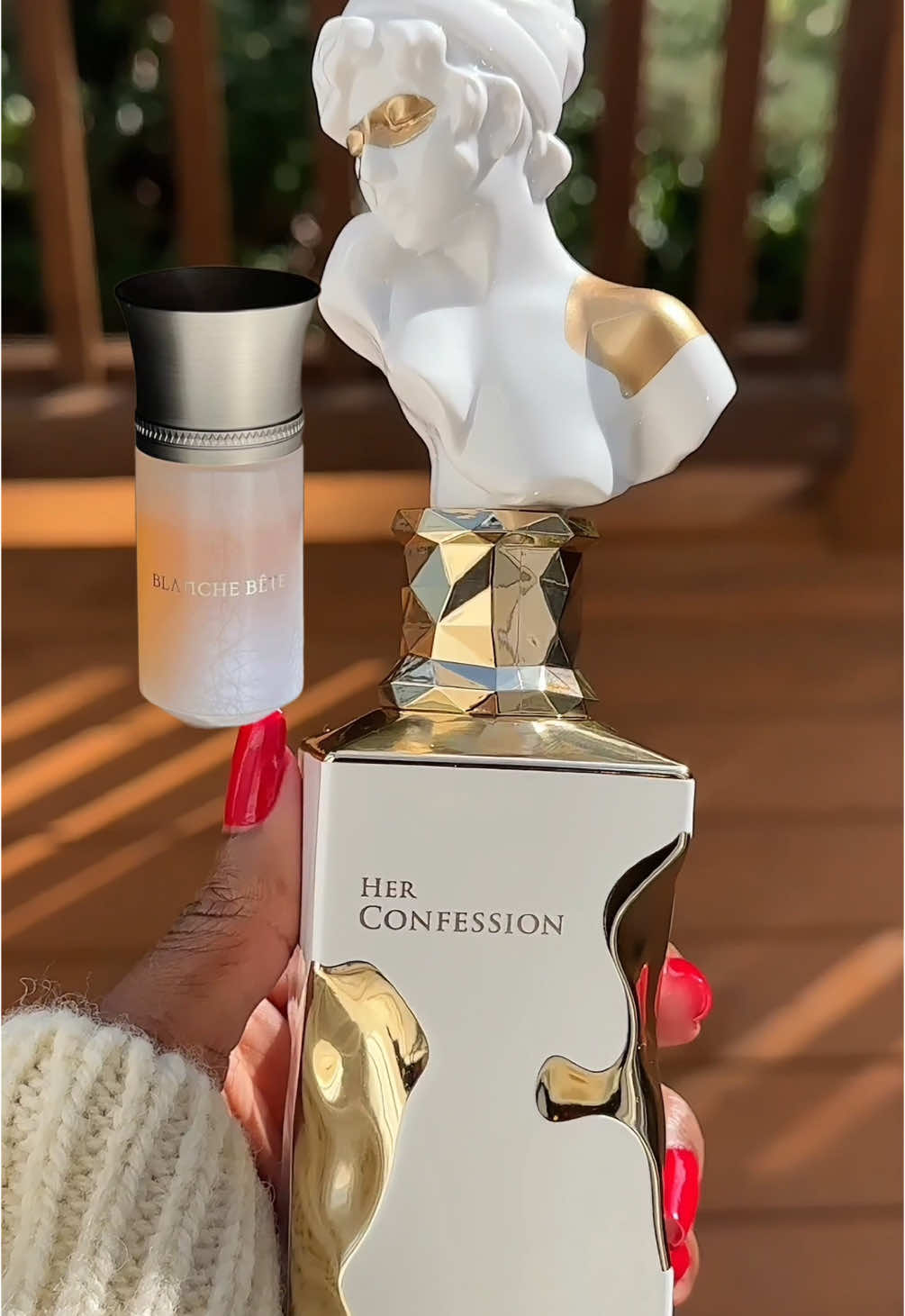 You need this especially if the price for the 0r!g!na| is t00 h!gh for you  #herconfession #herconfessionlattafa #arabperfumes #gourmandperfume #selfcarefinds 