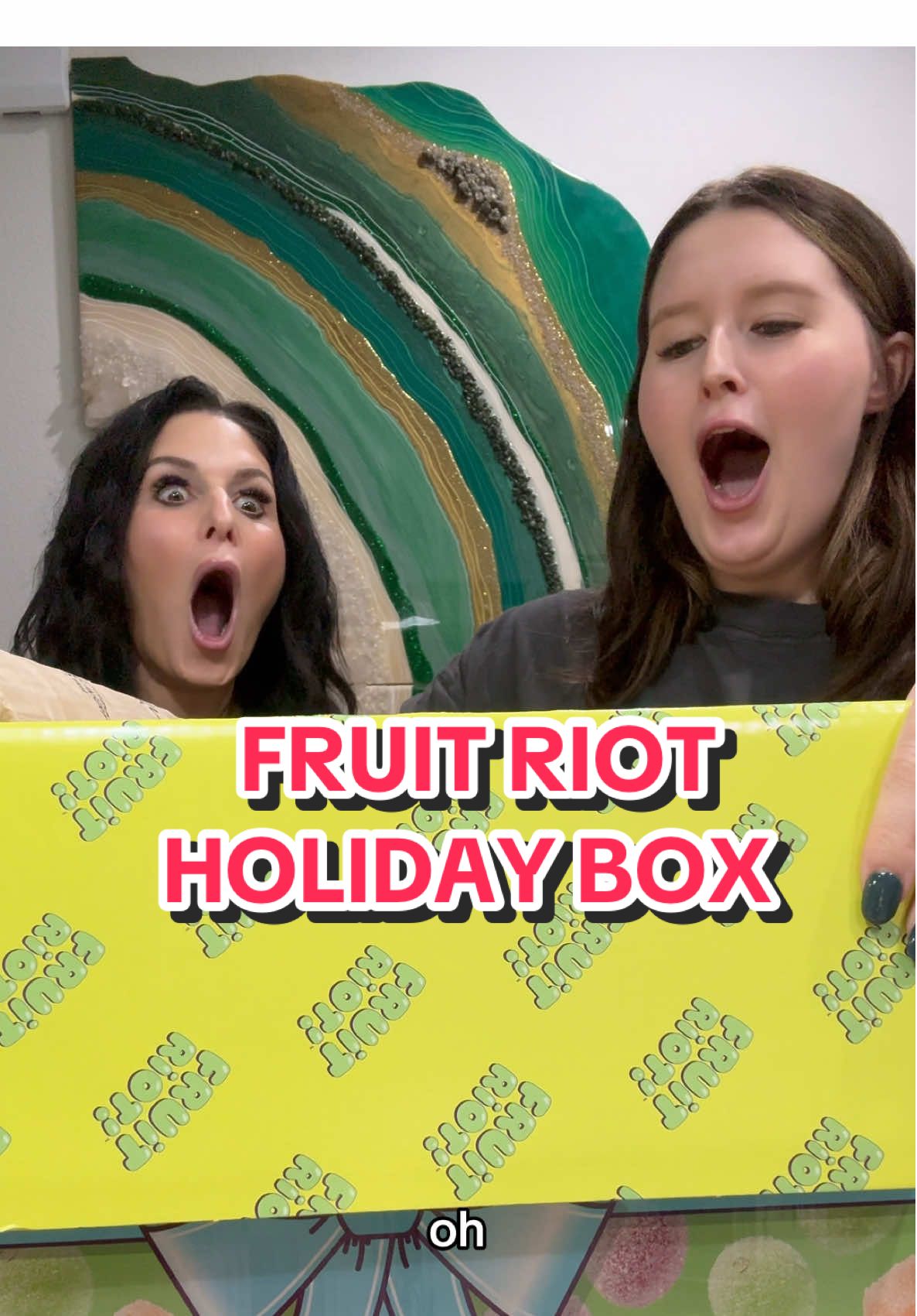 🙏🎄THANK YOU FRUIT RIOT!!!!!!!!!!!!! #fruitriot #pr #unboxing #gifted #christmas #merrychristmas @Fruit Riot 