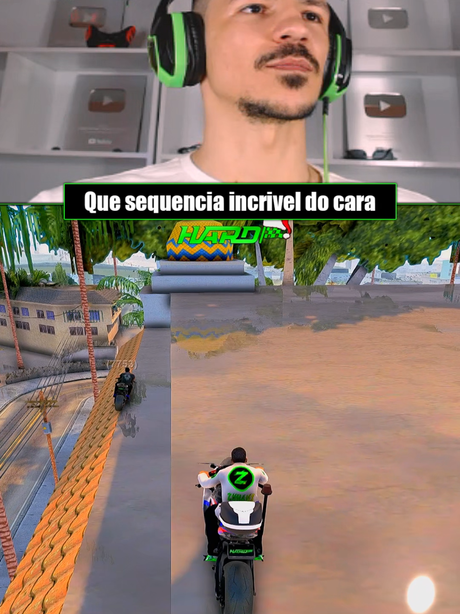 Insana a sequencia para fugir do zumans na fuga no gta #forupage #gta #game #fyp