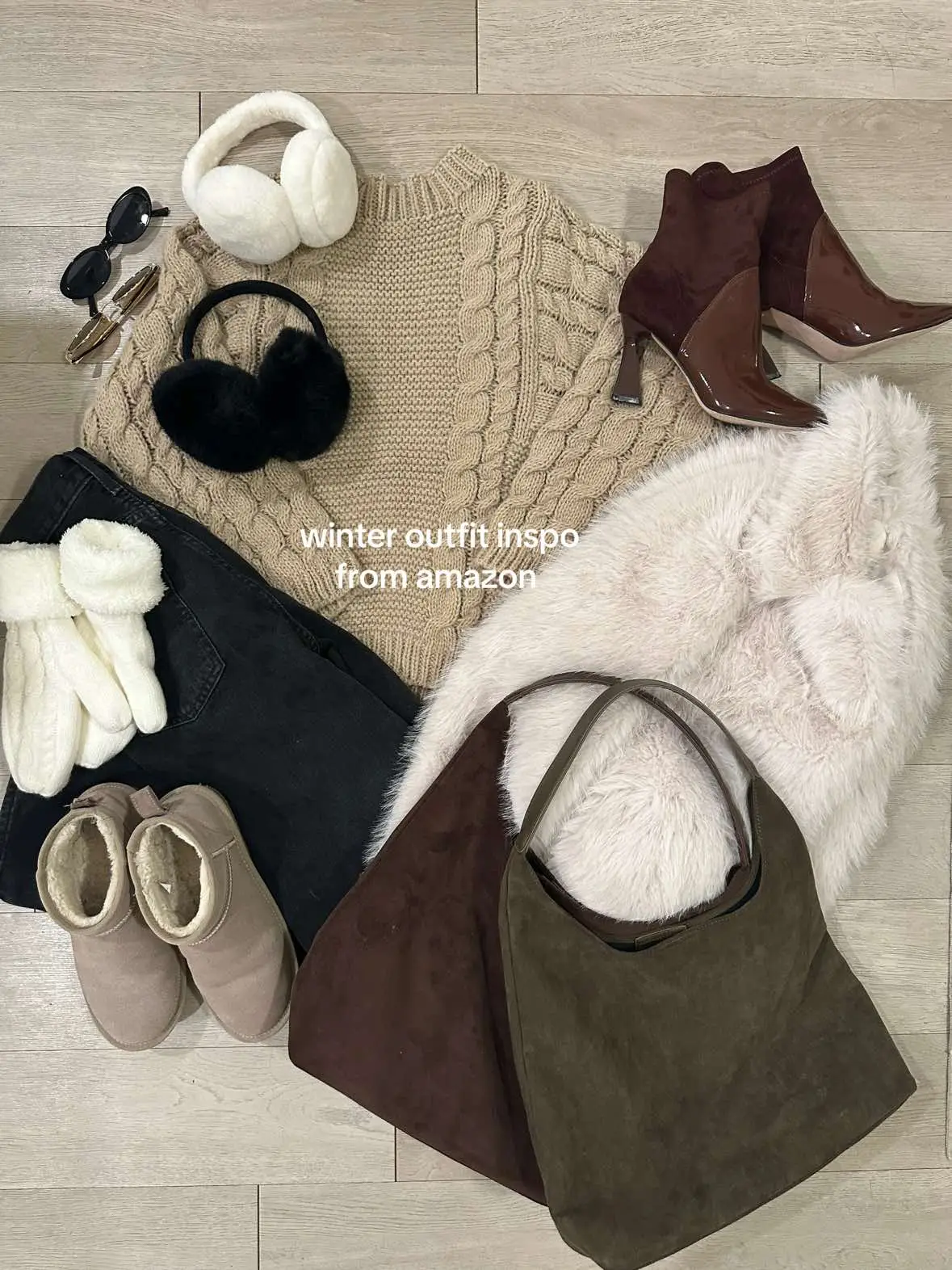 cozy winter outfit roundup #winterfashion #winteroutfit #winteroutfitinspo #cozyoutfitinspo 