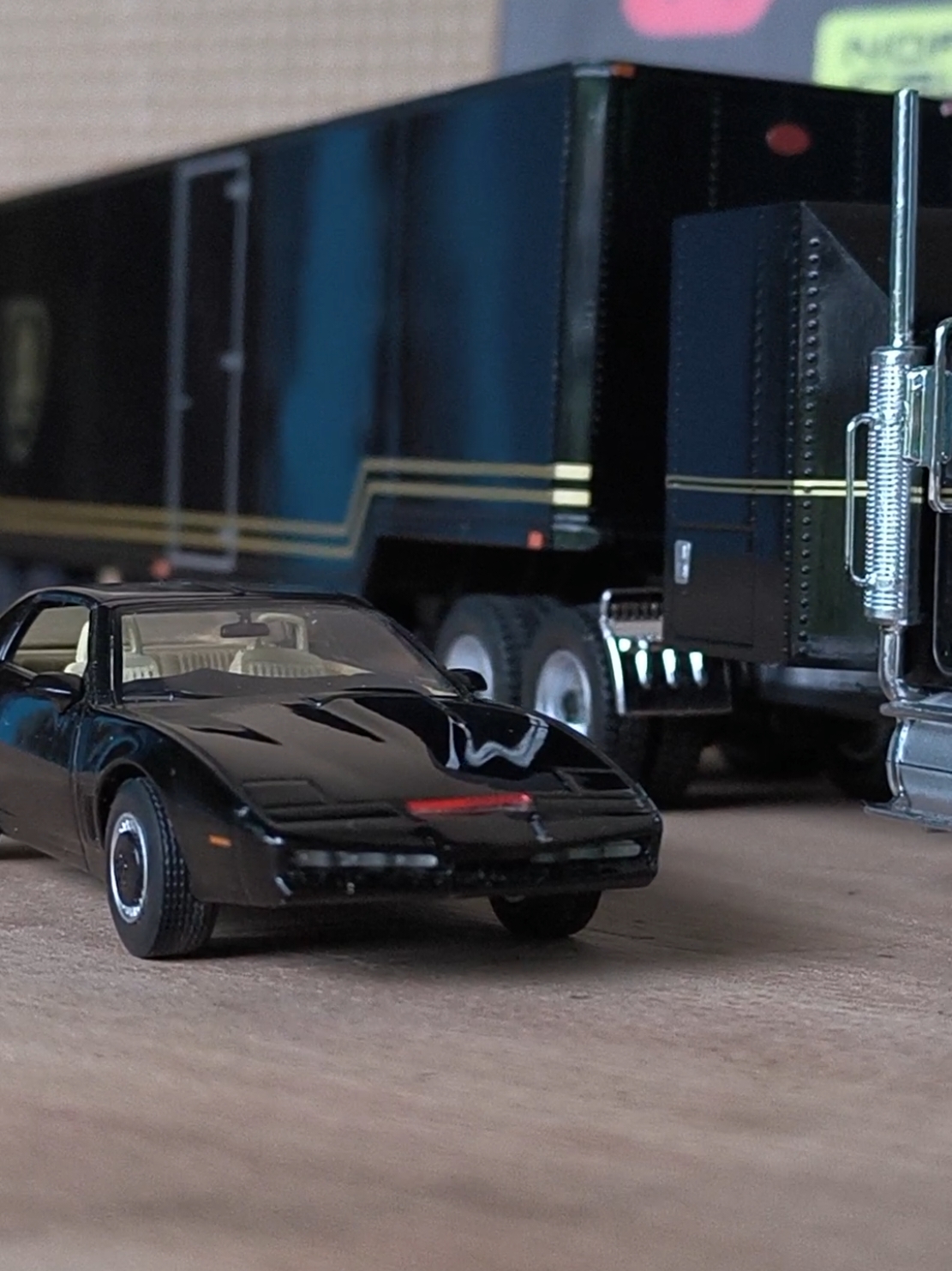 El Auto Fantástico 🖤 (Kight Rider) 1982  Escala 1:43