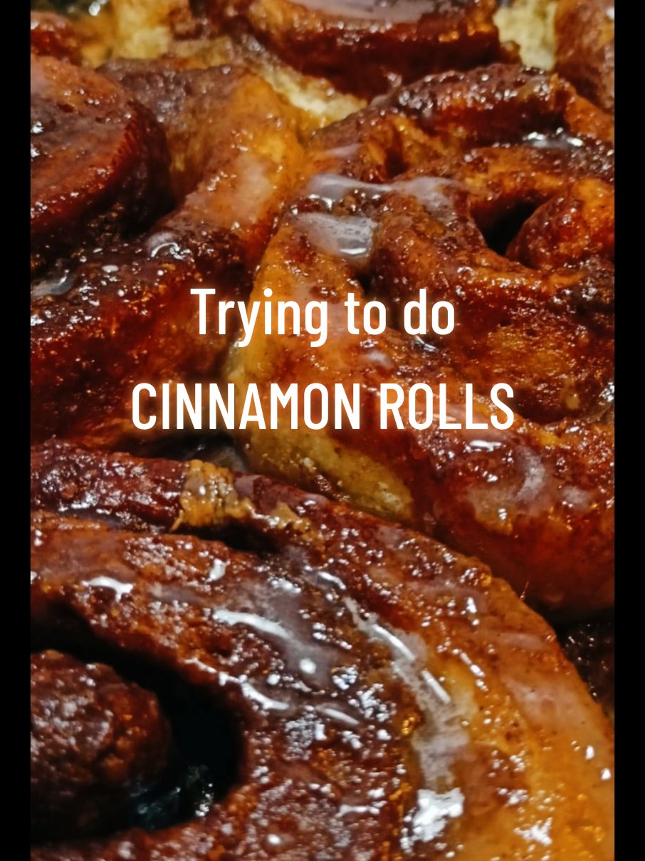 I tried to follow a Cinnamon Rolls recipe on Tik Tok and DAMN they came out HEAVENLY !! 