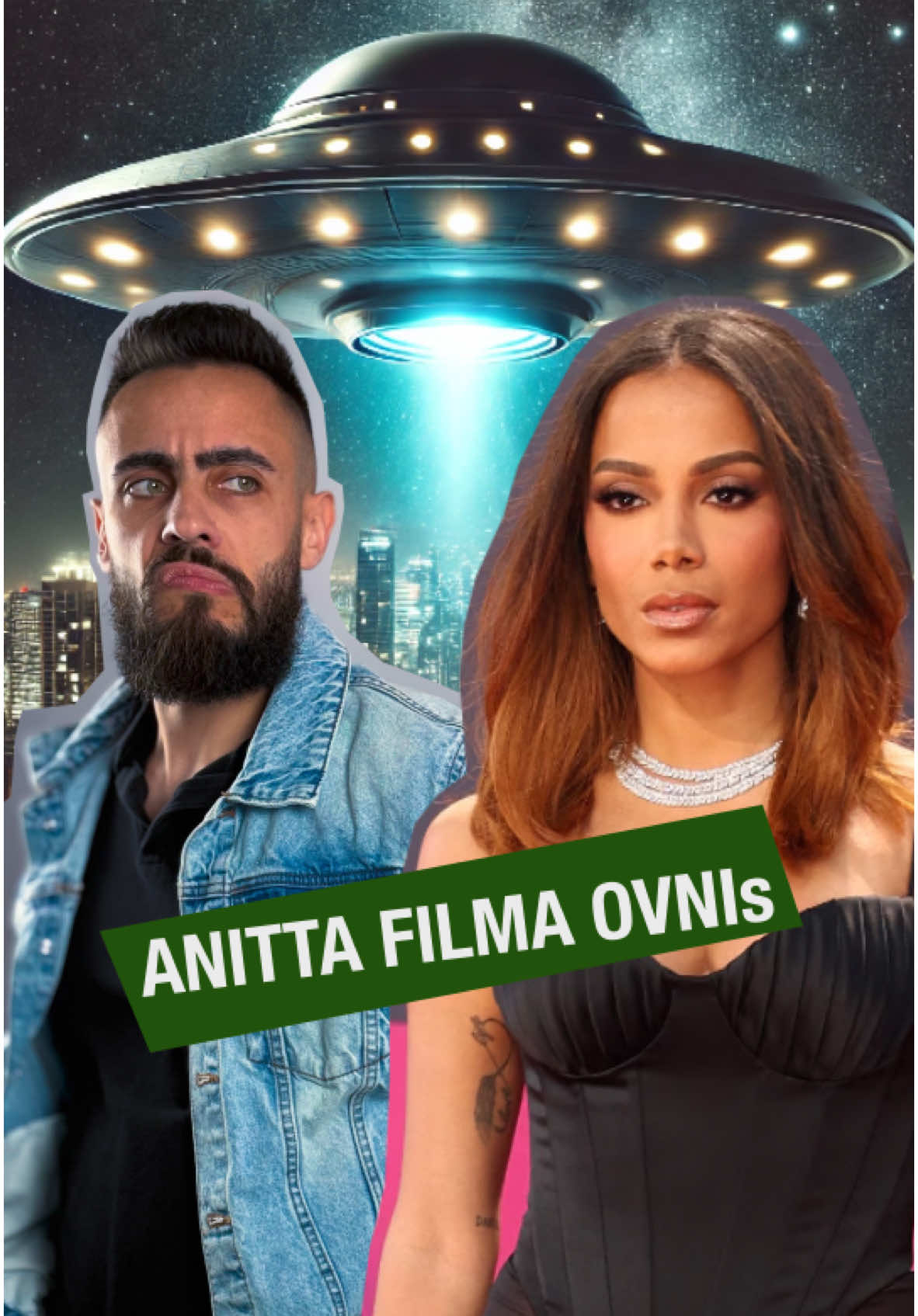 E a @Anitta que filmou vários OVNIs na Flórida 😳 #anitta #ovnis 