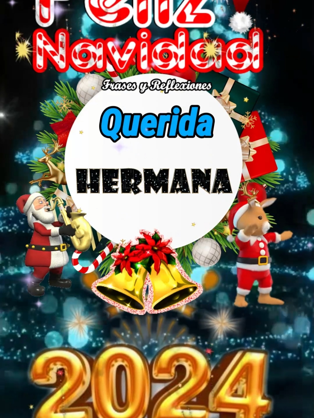 Feliz navidad querida Hermana #video #navidad #feliznavidad #TikTok #Viral #merrychristmas #video #fypviral #anlly 