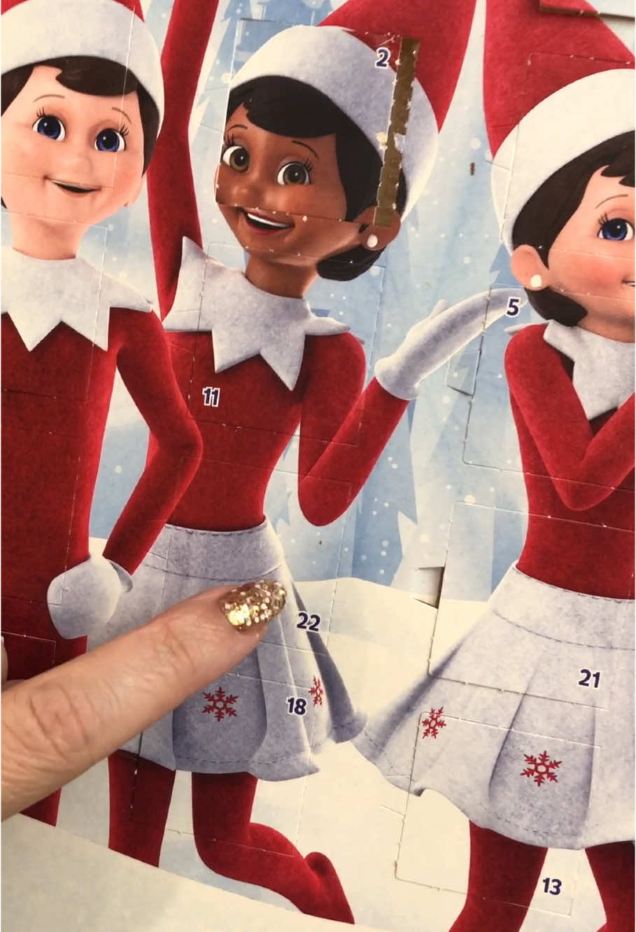 Day 22 The Elf on the Shelf Holiday Countdown Calendar! #adventcalendar #christmascountdown #asmr #asmrunboxing #asmrfood #countdowntochristmas #elfontheshelf #chocolate #frankfordcandy #candy #satisfyingvideo #Foodie #candytok @Frankford Candy 