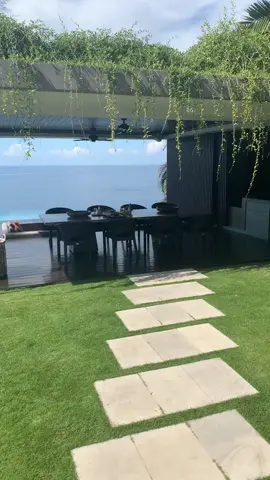 Scenic Pathway to Infinity Pool Views #OceanRetreat #LuxuryVibes #TropicalParadise #Viral