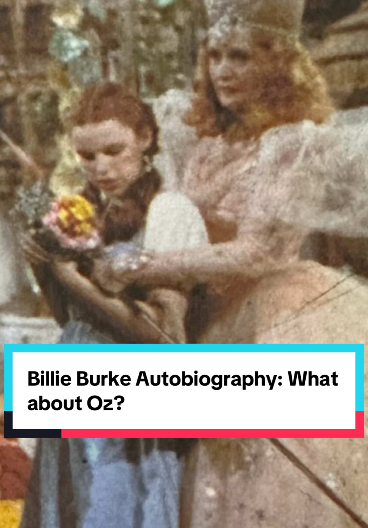 Replying to @judygarlandfilms22 What does Billie Burke, the actress who portrayed Glinda in “The Wizard of Oz” say about the film in her autobiography? #wizardofoz #glinda #billieburke #raybolger #theozvlog #filmhistory #autobiography #collection 