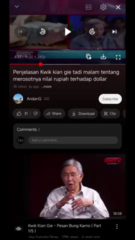 Jejak Digital 2018 Kwik Kian Gie adalah seorang ahli ekonomi dan politikus Indonesia yang pernah menjabat sebagai Menteri Koordinator Bidang Ekonomi, Keuangan, dan Industri (1999-2000) dan Menteri Perencanaan Pembangunan Nasional & Ketua Bappenas (2001-2004) #jejakdigital #ekonomi #hidupbebasdrama #podcastclips #enjoylife 