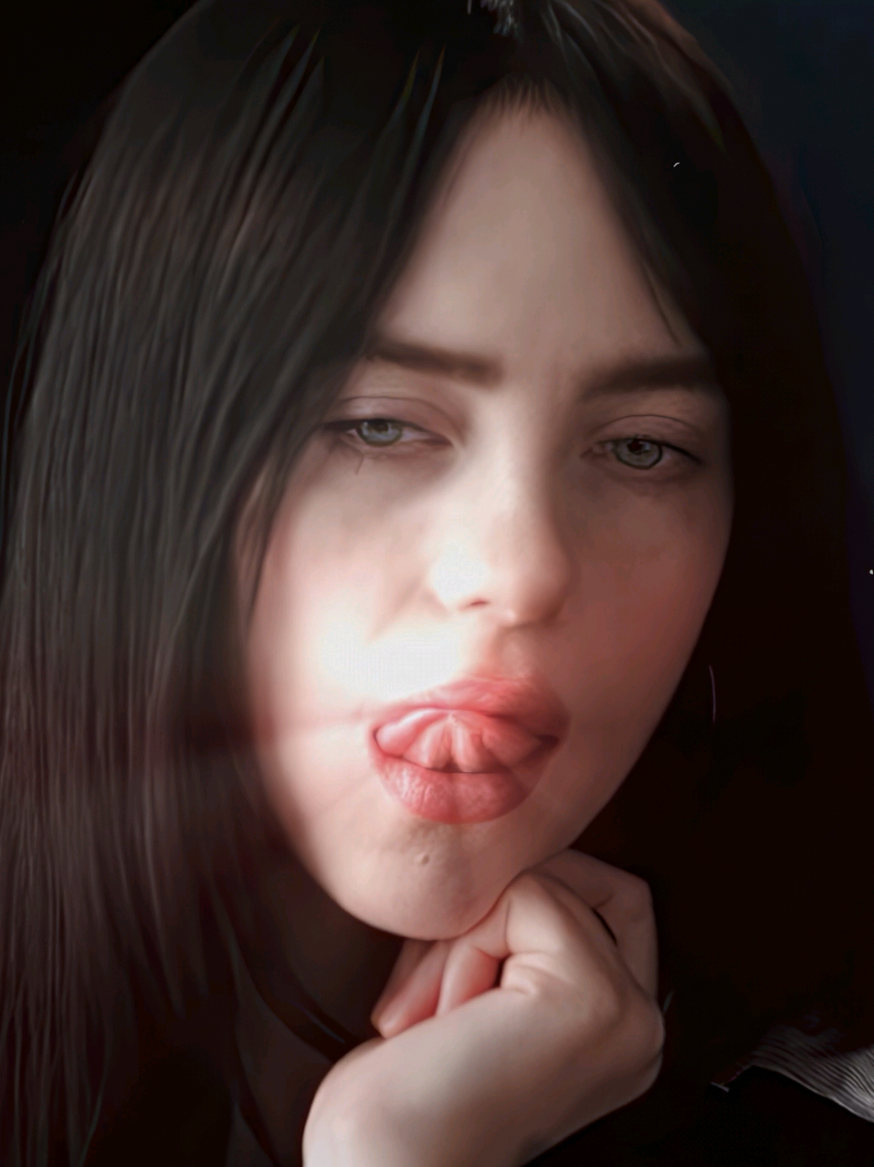 billie can be my superman ► ib/ac me >> scp mine (payhip) ► quality/topaz by me (payhip) >> @BILLIE EILISH  ► cc made by @Lia ('dark reddish' cc) #billieeilish #iloveyou #aftereffects #edit #viral