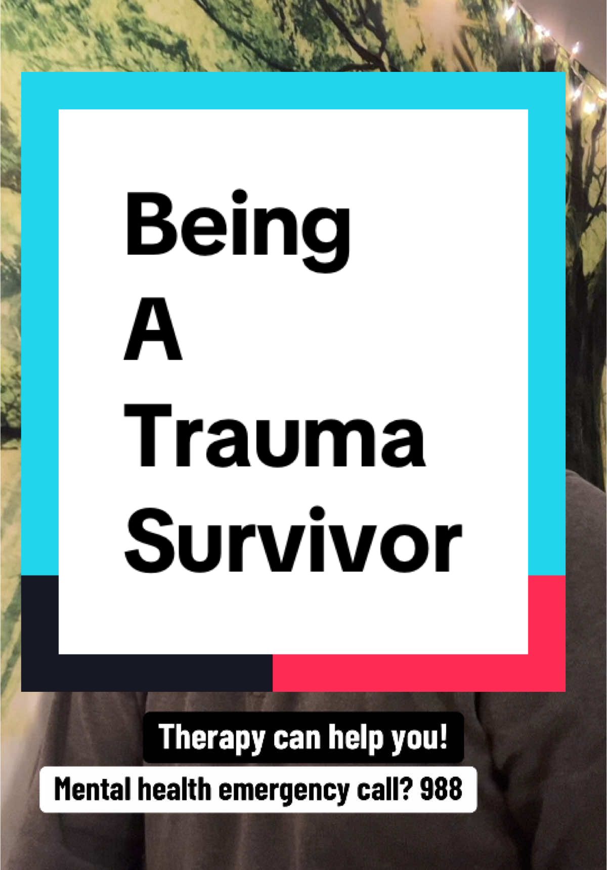 I am a trauma survivor and it hasnt been an easy road getting to where I have gotten. Here is some additional info: Therapy can be profoundly beneficial for trauma survivors by providing a safe and supportive environment to process their experiences. It helps individuals understand and validate their feelings, reduce the sense of isolation, and develop healthier coping mechanisms. Through techniques like cognitive-behavioral therapy (CBT), eye movement desensitization and reprocessing (EMDR), or somatic therapy, survivors can address the emotional, psychological, and physiological effects of trauma. Therapy empowers individuals to reframe their narrative, regain a sense of control, and build resilience, fostering healing and personal growth over time. #trauma #traumahealing #ptsd #MentalHealth #MentalHealthAwareness #goviral #viraltiktok