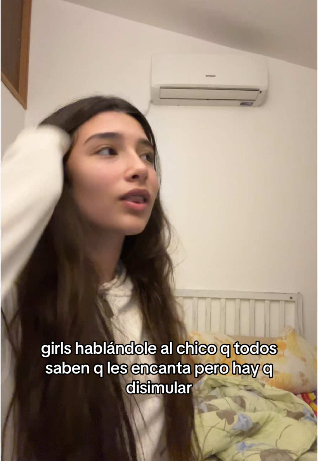 Pov: girls hablándole al chico que les encanta y claramente se están muriendo x adentro #fyp #viral #girls #crush