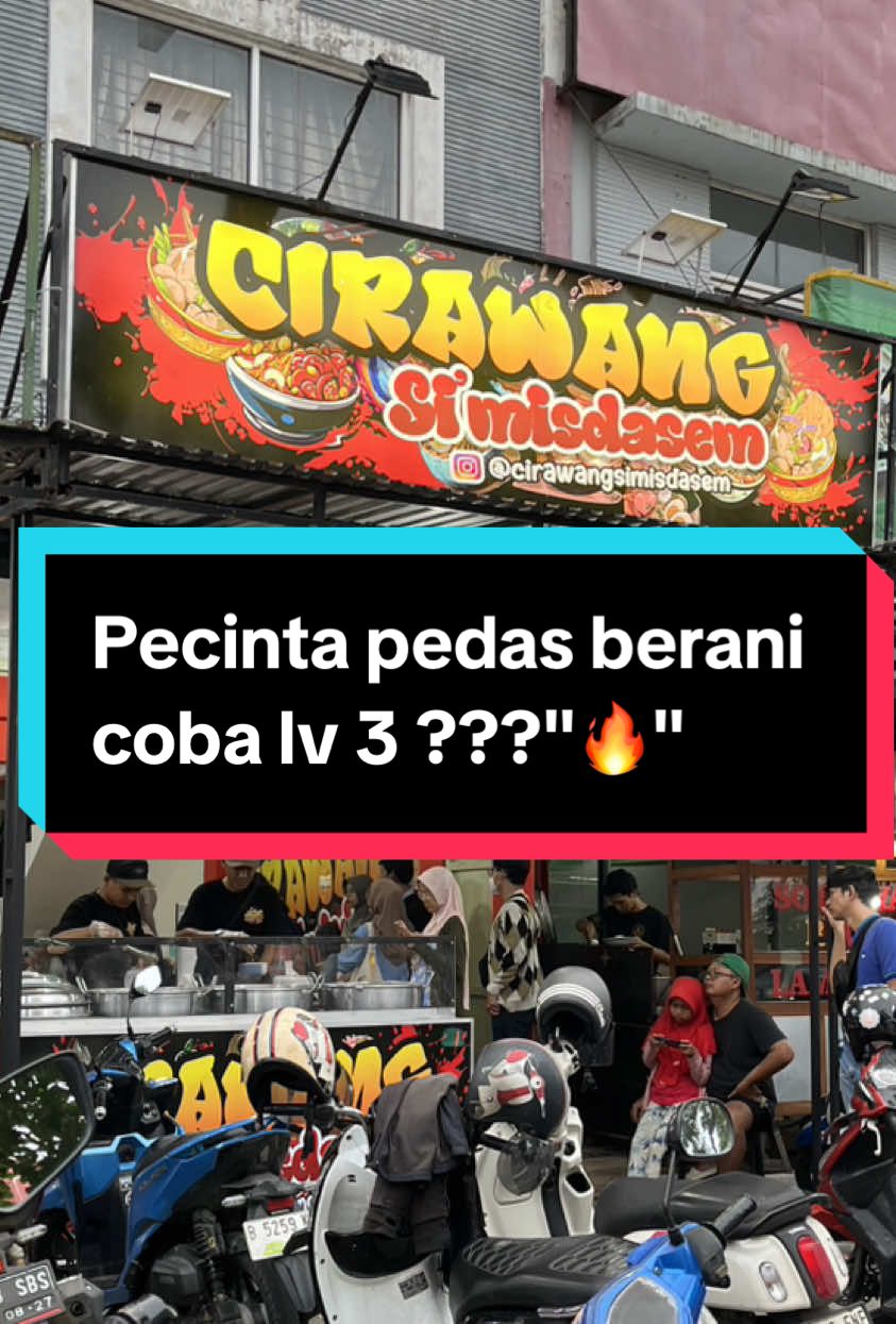 Yg viral di @urbancikarang @cirawangsi'misdasem ternyata cuma 5 menit dari rumah wkwkwk.. Yups pecinta pedas wajib kumpul disini !! #cirawangcikarang #cirawangcikarangbaru #cirawangcikarangpusat #cirawangmisdasem #cirawangmisdasemcikarang 