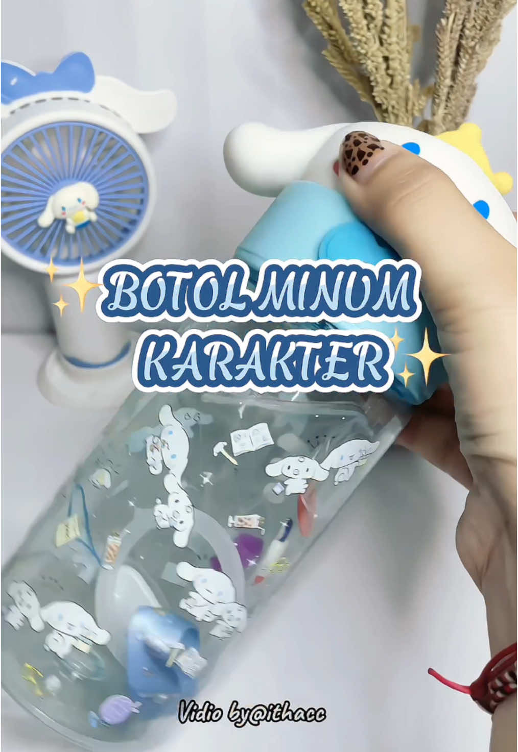 botol minum karakter sanrio 😍 #Botol Minum Anak Sekolah Sd Tk #botolminum #botolminumsanrio #botolminumkarakter 