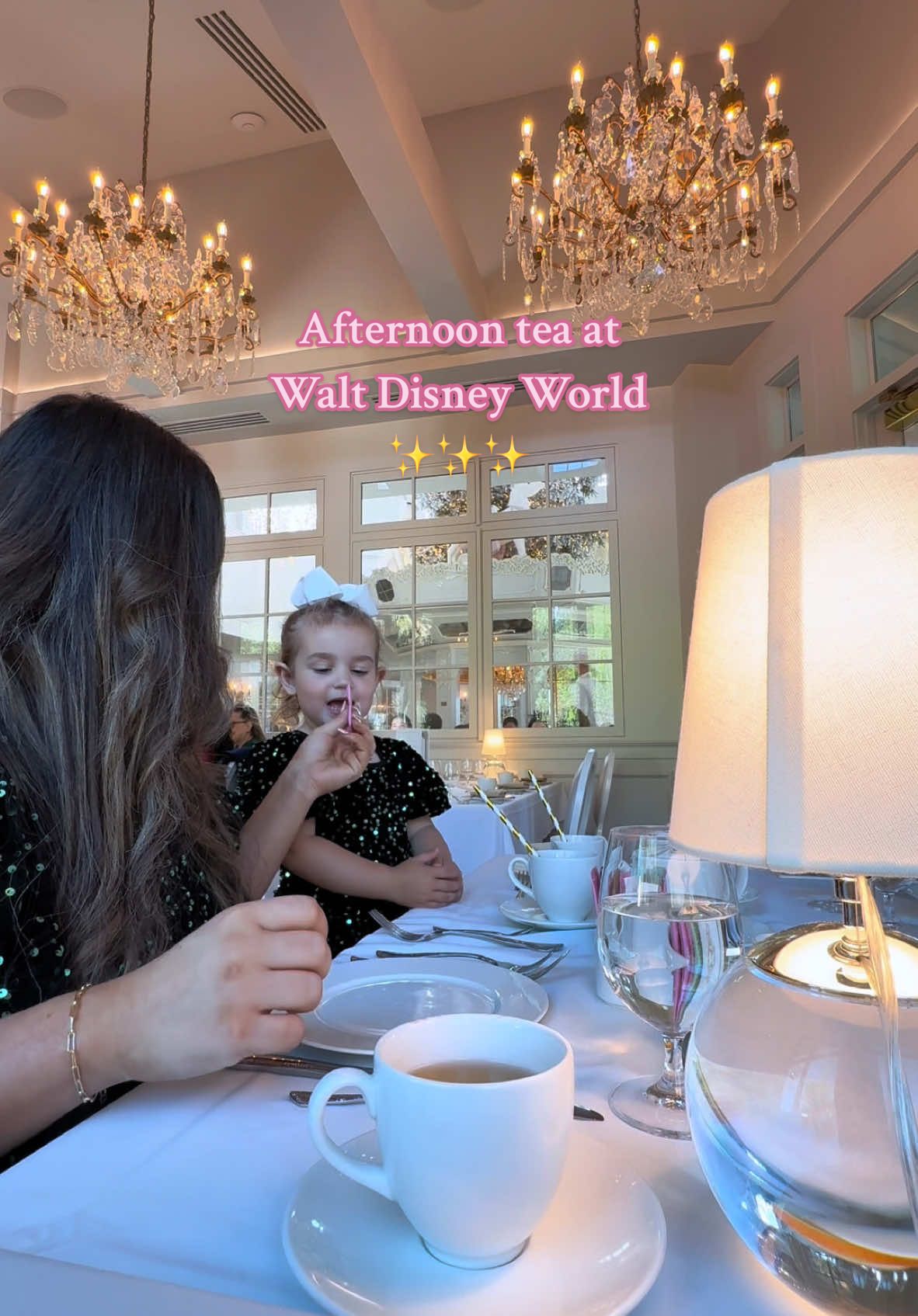 Honest review of the NEW Tea Party experience at Walt Disney World! My mom took my daughter and I out for a real life TEA PARTY 🫖 This is located at The Boardwalk inside the Cake Bake Shop 🎀 as far as pricing… it’s definitely up there. $95 per adult, $65 per child. You do have to pay upon booking, and they do add in taxes along with a 24% tip. But was it worth it? We had a great time. It’s an experience for sure. It lasts anywhere from 1.5 hours- 2 hours. Service is amazing. The cranberry orange scone was the star (still dreaming of this!) the sandwiches were pretty standard afternoon tea finger sandwiches. My 2 year old got ham/ cheese along with peanut butter + jelly! And then all the desserts!? Phenomenal. I think it’s important to remember you are paying for more than just food. You are paying for the memories, service, and experience. I don’t see this being a casual or often experience for us, but will we do this again for special occasions or celebrations!? Absolutely ✨🫖☺️ •••••• #cakebakeshop #afternoontea #bridgerton #cakebake #bakery #hightea #disneyvlog #disneydate #boardwalk #teaparty #princess #luxury #reviews #disneyfood #wdw #disneyparks #motherdaughter #foodreview #whatdoyouthink #disneylocal #disneyadult #dining #glitter #disneymom #povs #disneycontent #news #wdwnt 