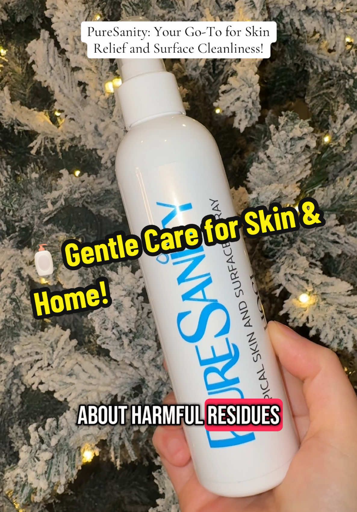 🧴 Keep your environment clean and your skin clear with PureSanity’s multipurpose HOCl Spray. Safe for all skin types! ##HealthyLiving##SkinHealth##GiftGuide##yearendsale##puresanity##toptierdecember#h#holidayhaul