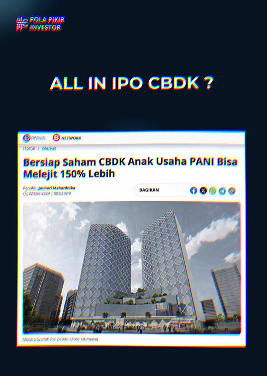 All in IPO CBDK ? 🔥🔥 #trader #trading #investor #investing #saham #valueinvestor #valueinvesting