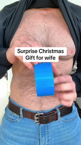 Husband makes Ladt minute Christmas gift for wife #christmas #marriage #funny