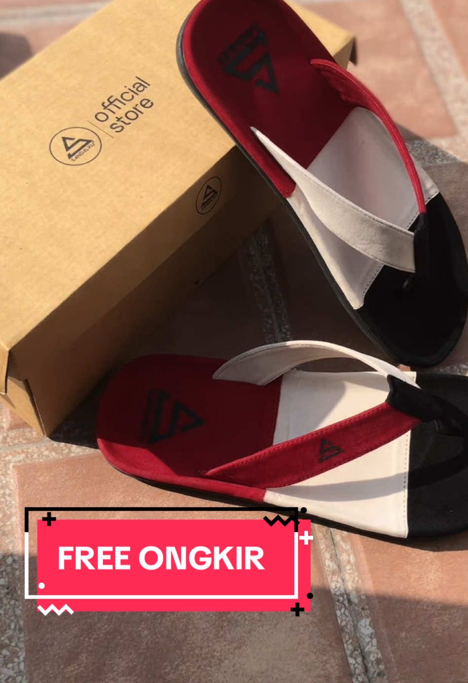 Sandalku RTX RED | FREE ONGKIR | BISA COD 