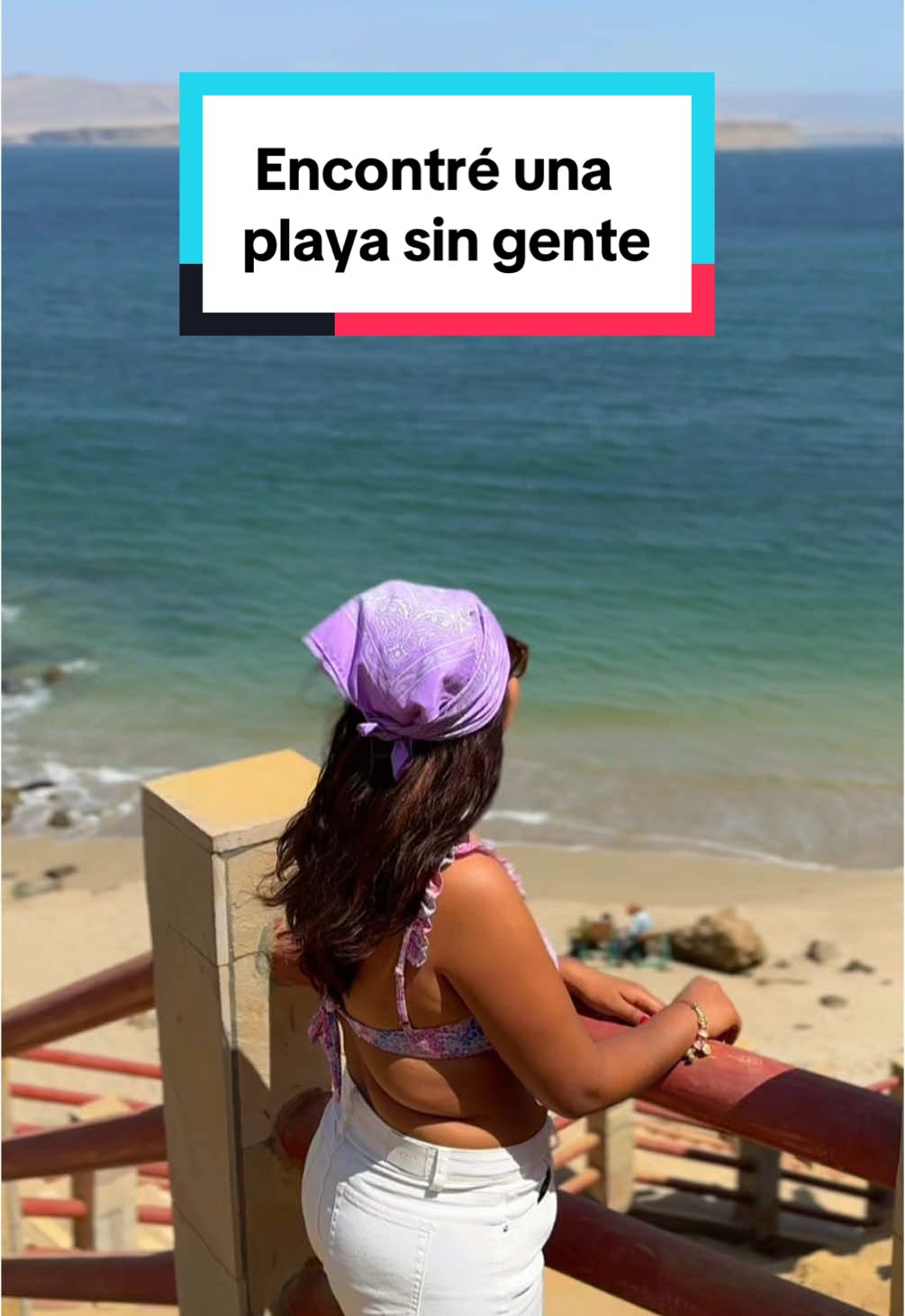 Encontré una playa sin gente 😱  ¿la razón? Porque corre mucho viento y este viene con arena ⏳ 🌊 Esta playa se llama el raspón y usualmente no encuentras veraneantes a menos que la playa la mina (que está a unos metros) esté saturada 😁 ¿Tú te quedarías a bañarte aquí?  #playas #paracas #lima #ica  #mar #fyp 