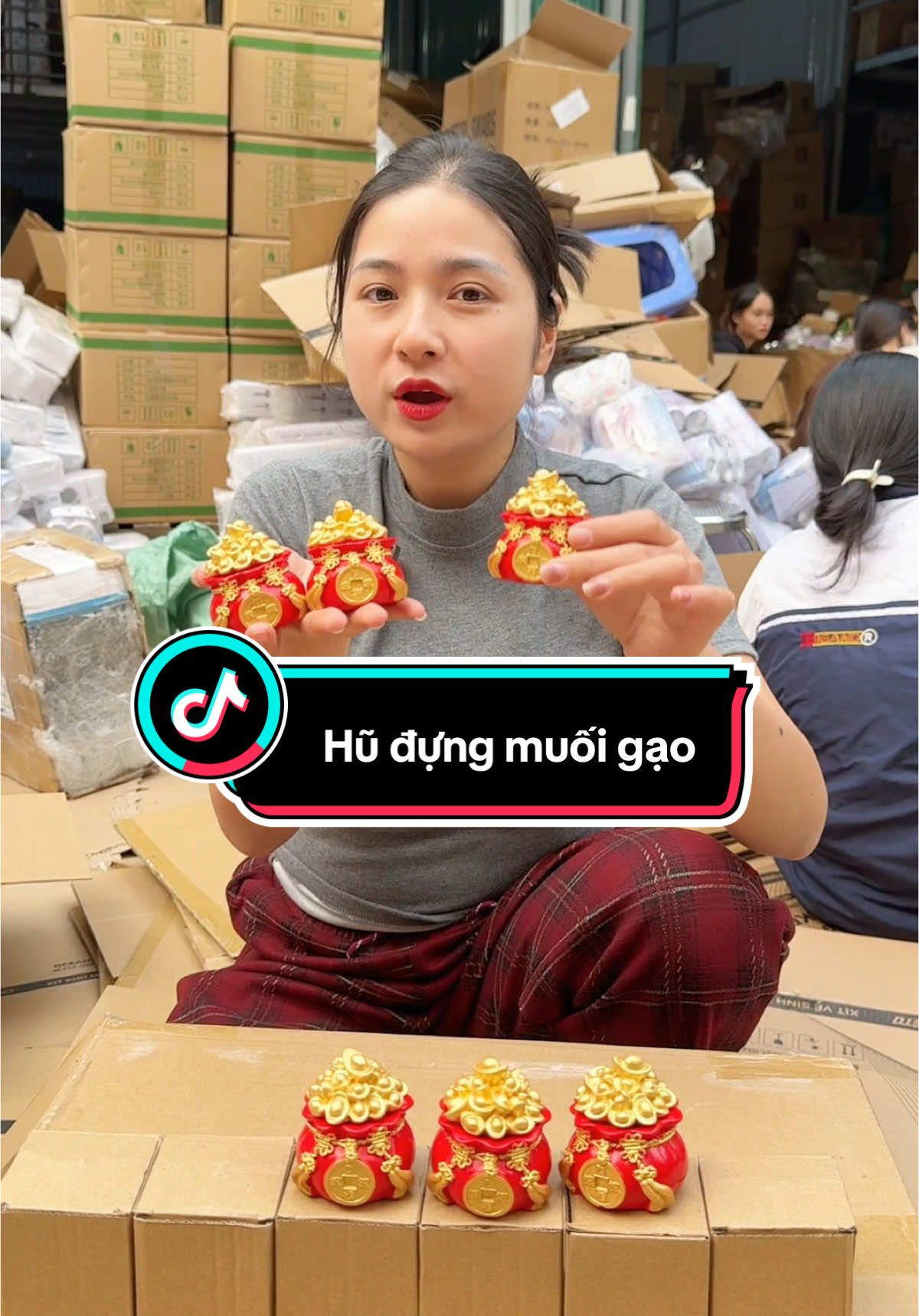 Hũ đựng muối gạo Thần Tài #colannhacua016 #giadungtienich #giadung #hudungmuoigaotailoc #hudungmuoigaothantai 