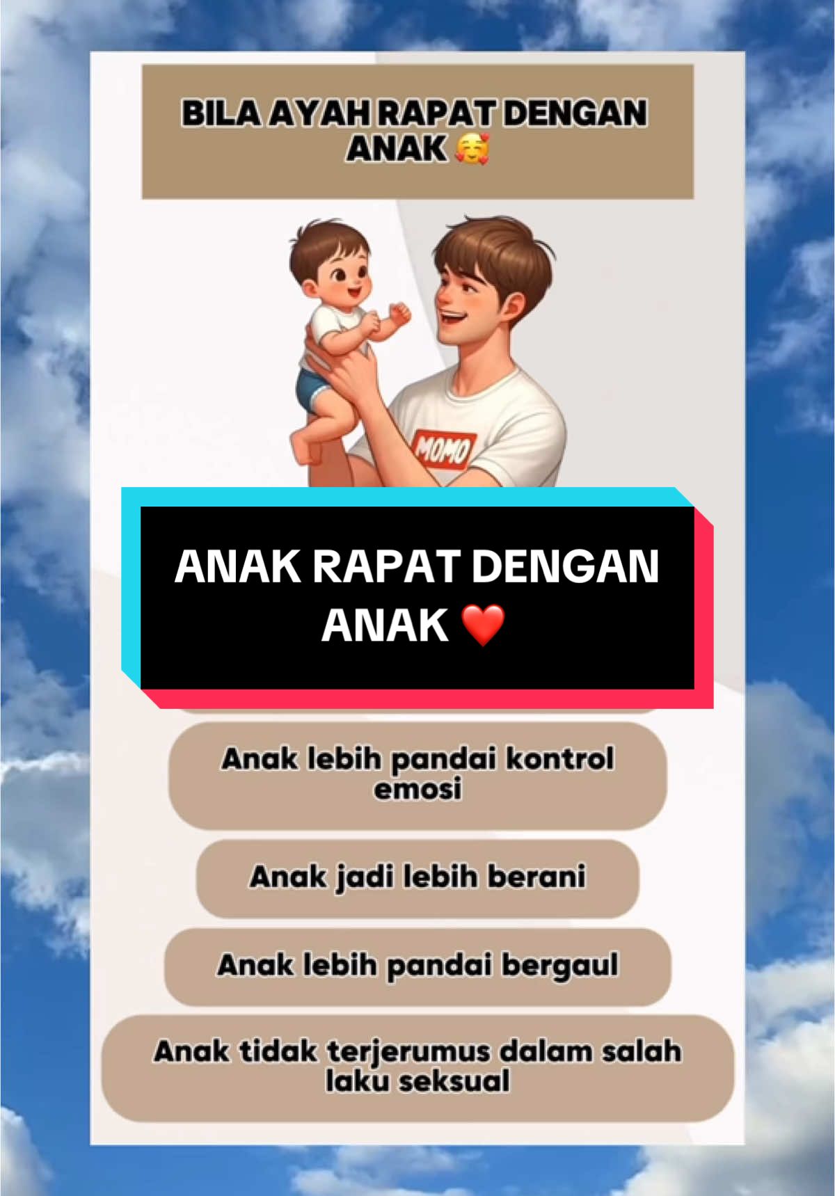 Patutlah kebanyakkan anak lebih rapat dengan ayah, ini sebabnya 🥰 #fyp #fypシ #fypagee #tips #tipsparenting #ibuayah #ayahamanah #fiqa 