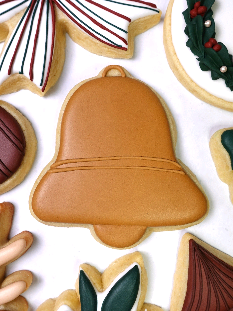 Easy bell cookie 🔔🎄🎀 #christmas #christmascookies #cookiedecorating #cookiedecoratingvideos #cookiesoftiktok #cookies  Christmas baked gifts, Christmas, baking recipe ideas, cute baking, satisfying art, merry Christmas 2024 TikTok videos, cookie decorating for beginners, aesthetic baking, baking therapy, baking ideas, Christmas, happy Christmas, Christmas is coming, Christmas diy, Christmas 2024, handmade gift ideas, cookie decorating, royal icing sugar cookies 