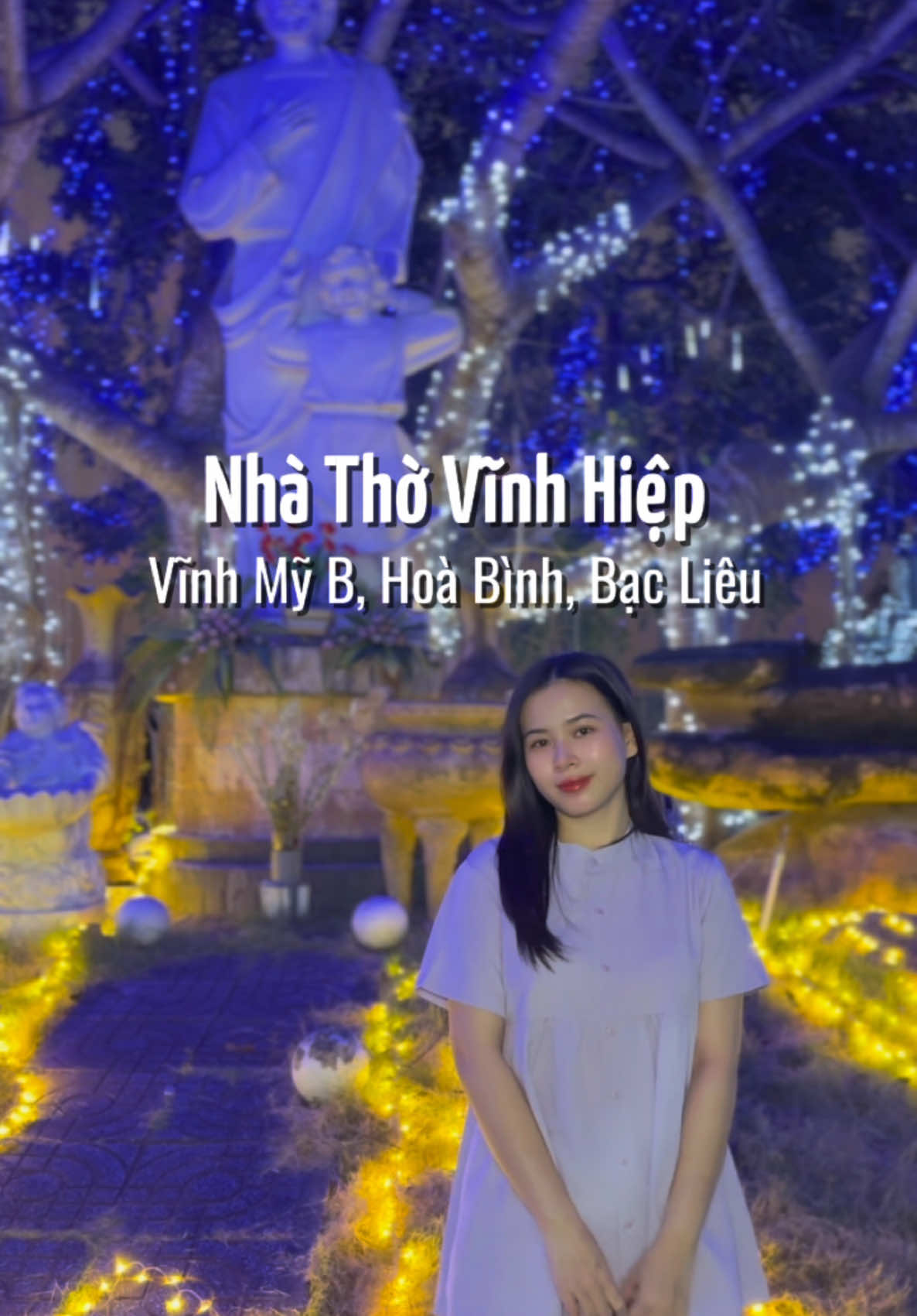 Đón giáng sinh tại Nhà Thờ Vĩnh Hiệp Bạc Liêu #baclieu #baclieudidau #nhathovinhhiep #noel #christmas 