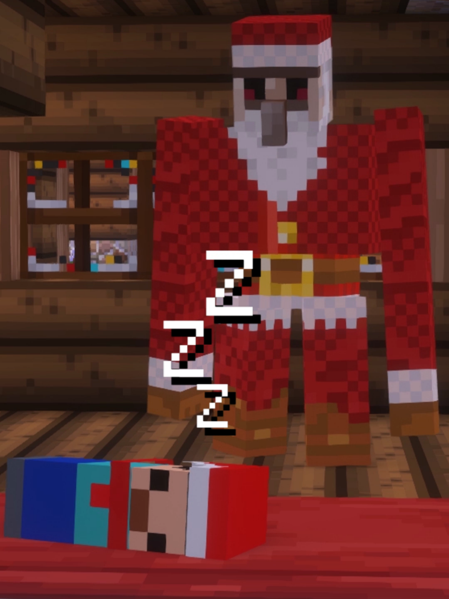 Cancion parodia de SANTA CLAUS LLEGÓ A LA CIUDAD #AND_010 #Minecraft #minecraftmemes #santaclaus #navidad