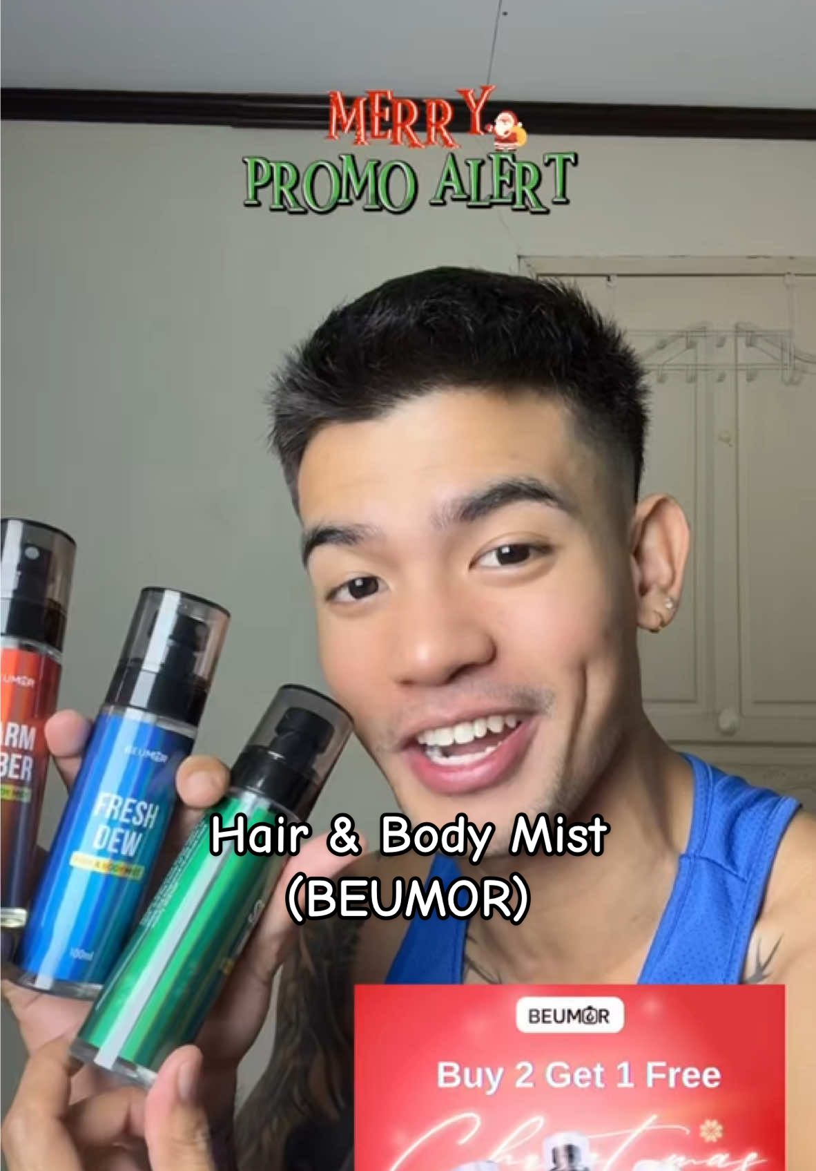 MERRY PROMO ALERT! #Bodymist #Bodymistformen #Bodymistforwomen #Perfumeforme #Perfumeforwomen #Bodymistforlongfragrance #BEUMOR