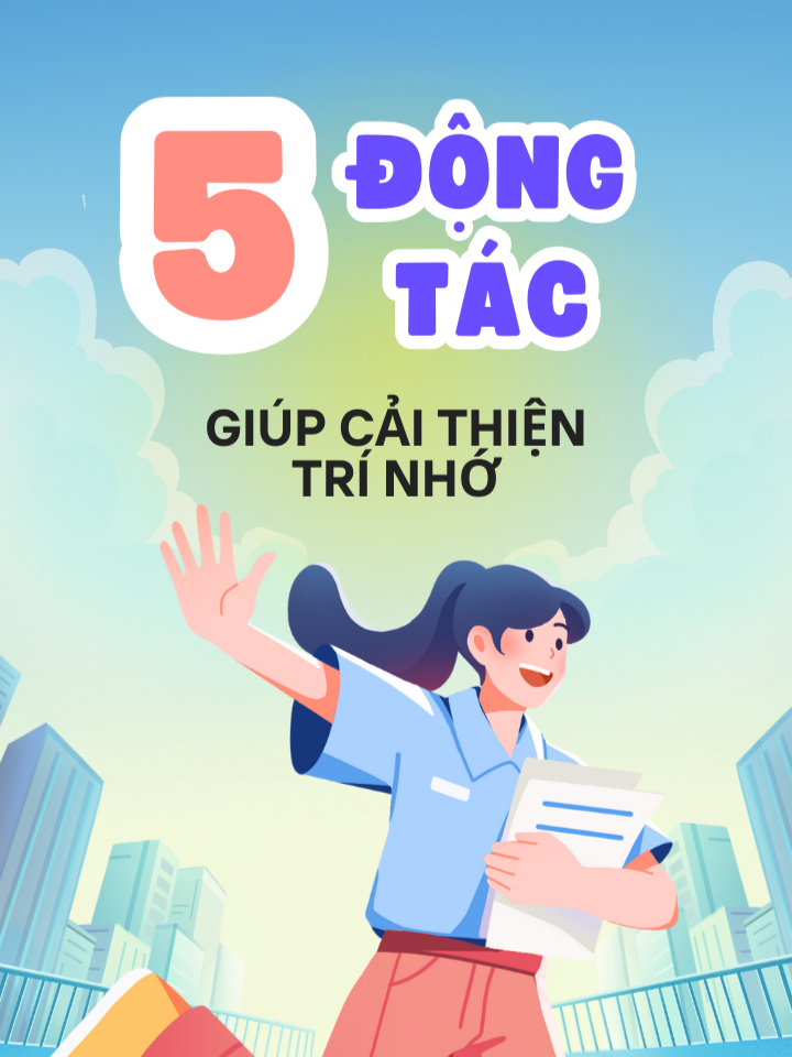 Có phải bạn học bài chăm chỉ nhưng lại rất nhanh quên? Hãy cũng Lạc thử ngay 5 động tác sau để cải thiện trí nhớ, học hành nâng suất hơn nhé!! #study #studytok #studywithme #studymotivation #studytips #studygram #phuongphaphochieuqua #hoctap #hoctap📚 #hoccungtiktok #hocsinh #hoctapchamchi #student #hoctienganh