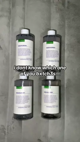 let me put yall on……  literally the best toner for skin texture, acne, closed commedones, fungal acne!! MY HOLY GRAIL FOR A REASON!!!! product mentioned: - eqqualberry swimming pool toner #koreanskincare #kbeauty #skincare #exfoliatingtoner #protease #fungalacne #acne #skintexture #viralkoreanskincare #toner #eqqualberry #swimmingpooltoner #skincaretiktok #skincaretips #besttoner #viralskincare #SkinCare101 #skincaremusthaves #skincareroutine #skincarehacks #fyp #viral #glassskin #skintok #tiktokshop @Eqqualberry 